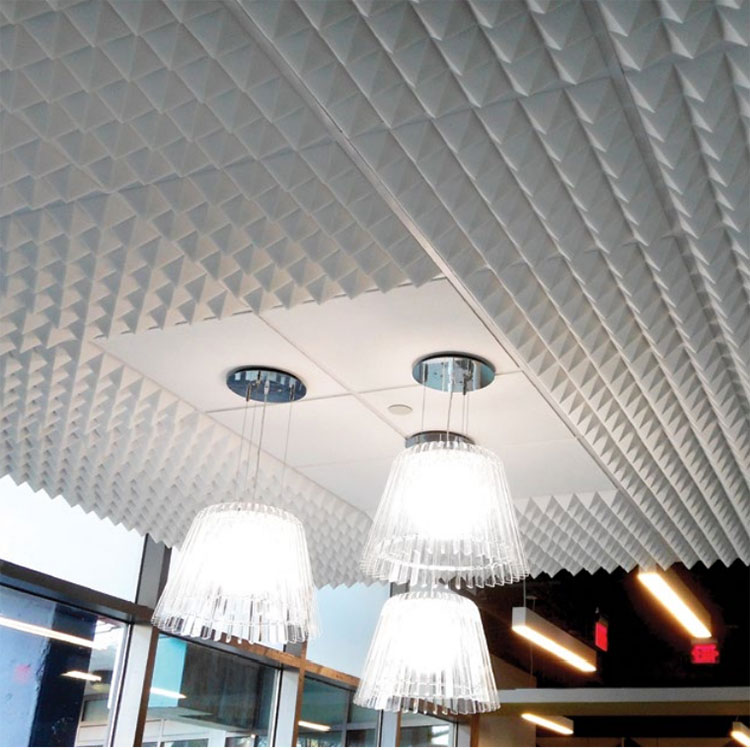Ceiling acoustic panels