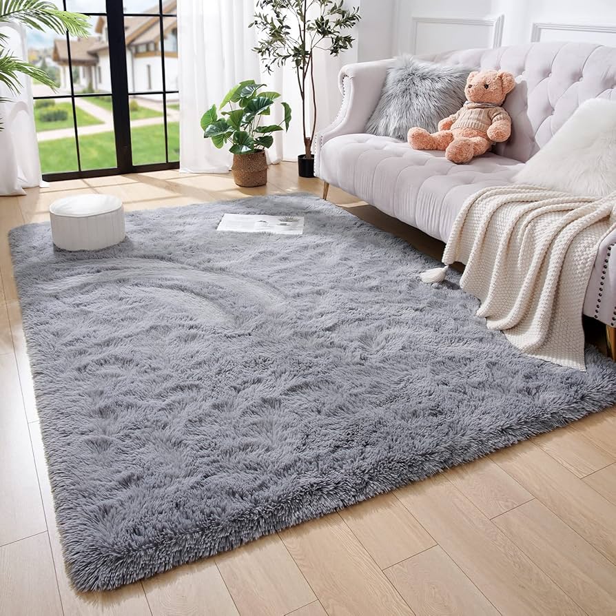 Thick area rug