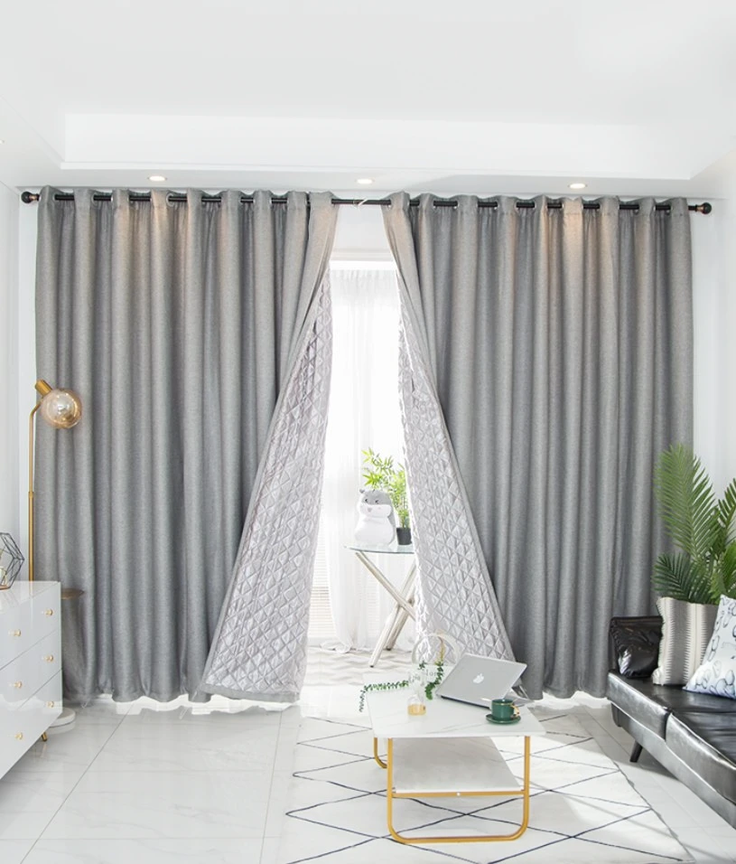 Heavy soundproof curtains
