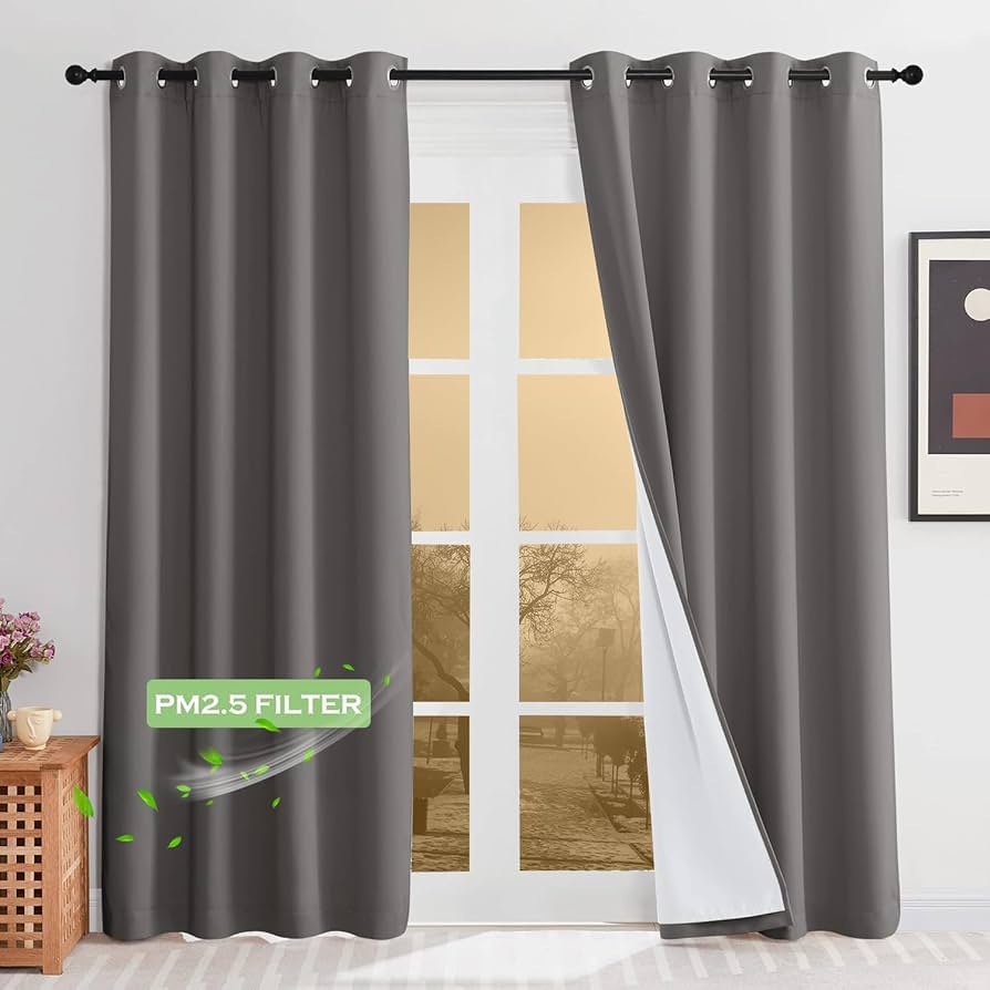 Heavy curtains